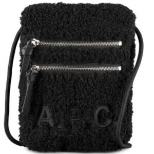 Like New APC Black Sherpa Crossbody